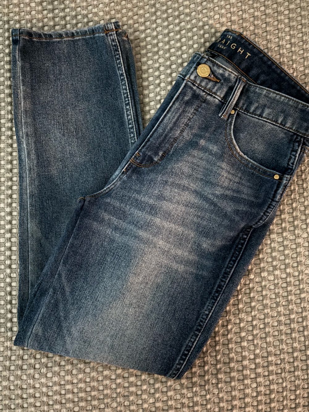 WHBM White House Black Market High Rise Straight Crop Jeans – Size 4 – Like New